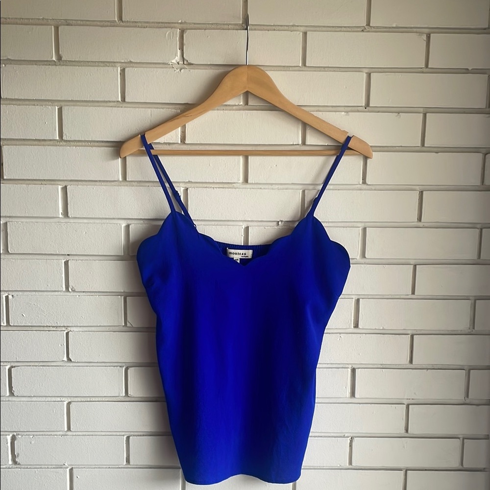 Monteau | Vibrant Blue Tank W/ Adjustable Straps